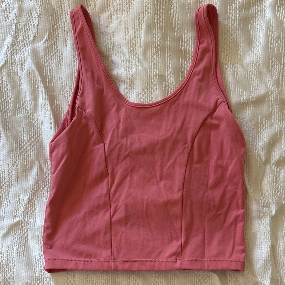 Buff bunny tank top watermelon color peach size XS